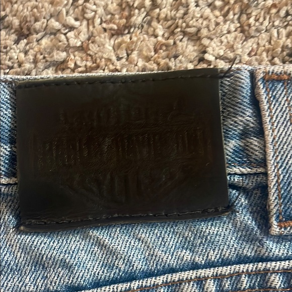 Harley-Davidson Blue Bootcut Jeans Classic Style - Picture 2 of 7
